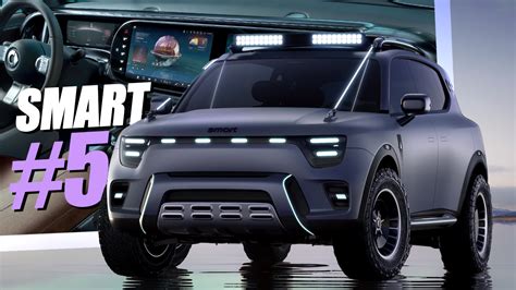 Smart Goes Big With Its Largest And Most Rugged EV Yet – Concept #5 ...