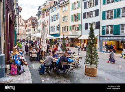 The Old Town Basel, Kanton Basel-Stadt, Switzerland, Europe Stock Photo ...