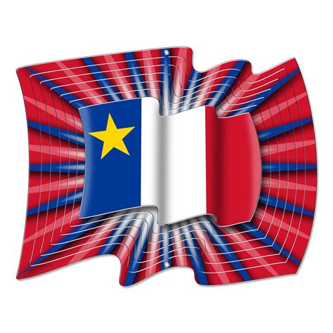 LARGE ACADIAN FLAG – spinfinitycanada/Cutting Edge