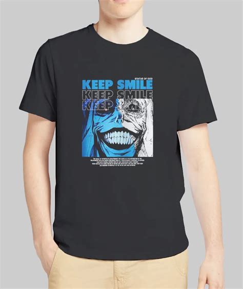 Statue Of God Solo Leveling Statue Smile Shirt | Hype Strong