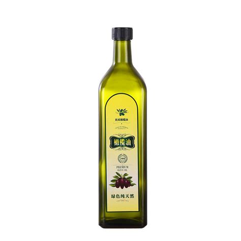 Empty Glass 250 Ml / 500ml Olive Oil Bottles , Eco Friendly Olive Oil Decanter Glass