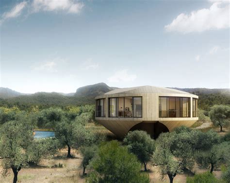 Panoramic Round House has a 360-Degree View of the Spanish Countryside