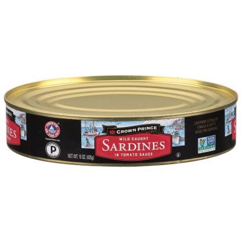 Crown Prince® Sardines in Tomato Sauce, 15 oz - Kroger