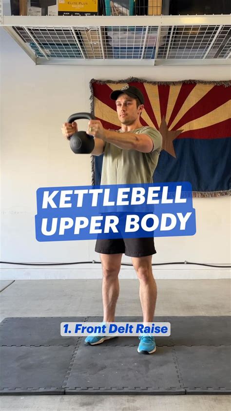 💪🏼 5 Upper Body Kettlebell Exercises! 💪🏼 | Kettlebell workout, Kettlebell, Shoulder workout