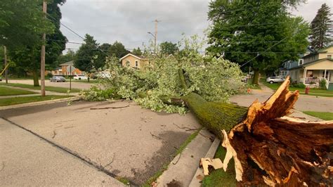 Take a look at the severe storm damage around Wisconsin