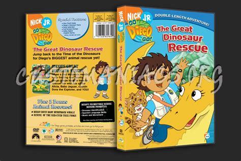 Go Diego Go!: The Great Dinosaur Rescue dvd cover - DVD Covers & Labels by Customaniacs, id ...