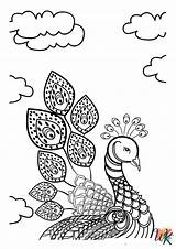 44 Peacock Coloring Pages For Kids  ColoringPagesWKcom sketch template