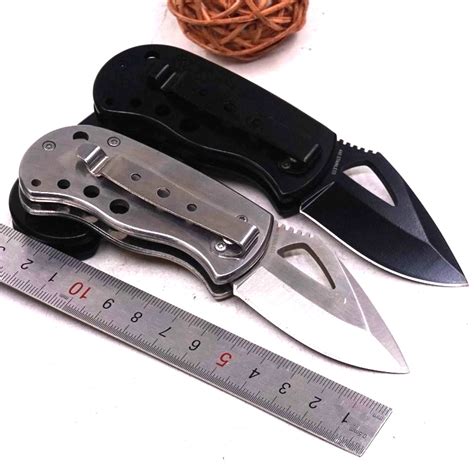 Mini Folding Pocket Knife Camping Hunting Survival Tactical Knives ...