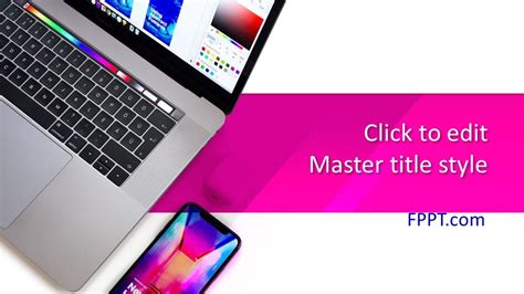 Free Computer & Smartphone PowerPoint Template - Free PowerPoint Templates