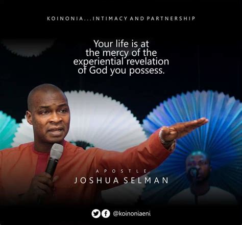 Here Are 200+ Apostle Joshua Selman Quotes That Will Surely Change Your Life. » Naijasermons