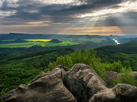 Elbe Sandstone Mountains Photograph by Martin Zwick - Pixels