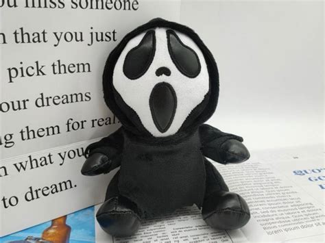 17cm Plush Ghostface Toy Cartoon Game Black Ghostface Stuffed - Etsy