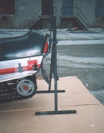 Snowmobile Lifter | Marine Cradle Shop Inc.