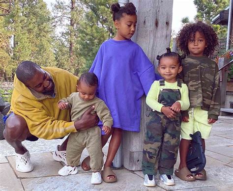 Kanye West Is 'Spending Time' with Kids amid Kim Kardashian Divorce