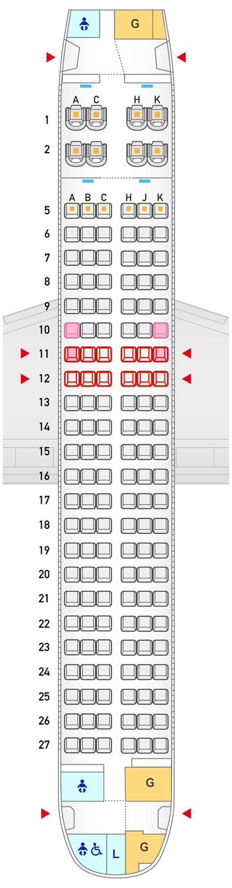 Airbus A320 Seating