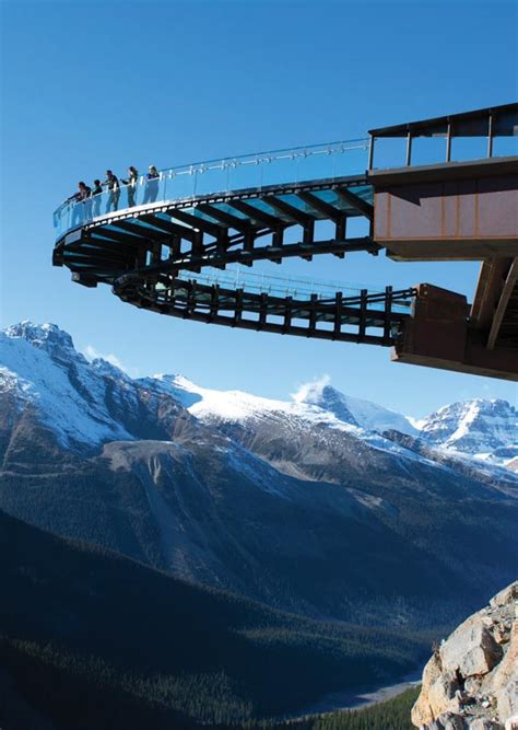 The Glacier Skywalk, Jasper National Park (Alberta, Canada) - Flying ...