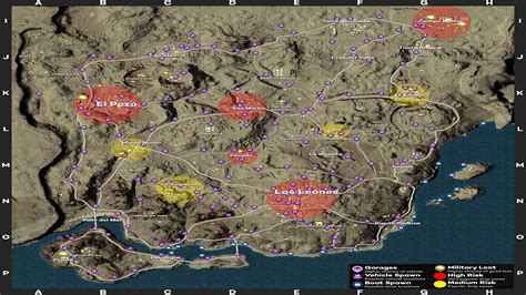 1522257209 Map 2 - Pubg Loot Map Miramar - 3840x2160 Wallpaper - teahub.io