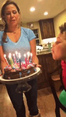 Funny Birthday Cake Gif