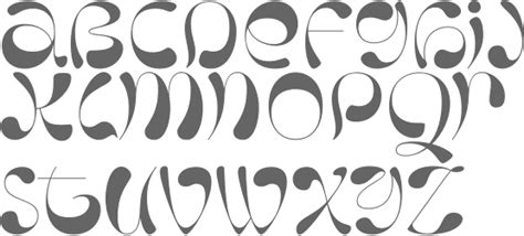 MyFonts: Lava lamp typefaces