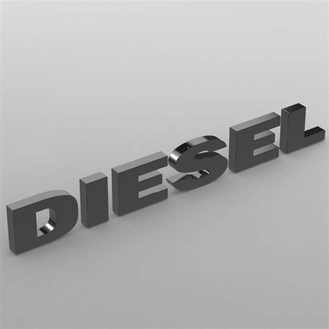 3D model diesel logo | CGTrader