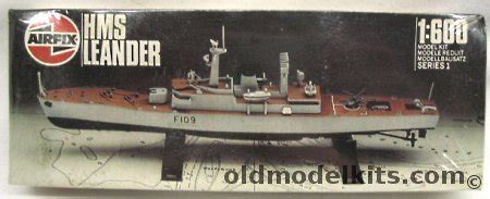 Airfix 1/600 HMS Leander, 9 01206