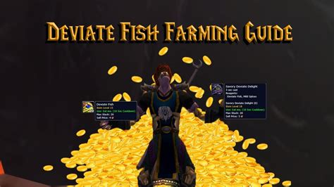 12g/hr Deviate Fish Gold Farming Guide For Mount - WoW Classic - YouTube