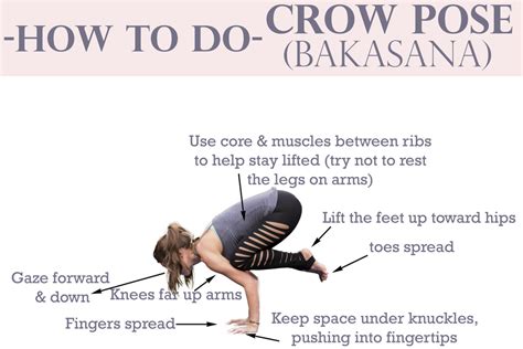 How to do Crow Pose — YOGABYCANDACE