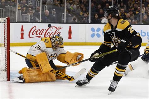 James van Riemsdyk scores twice, leads Bruins past Predators - Field Level Media - Professional ...