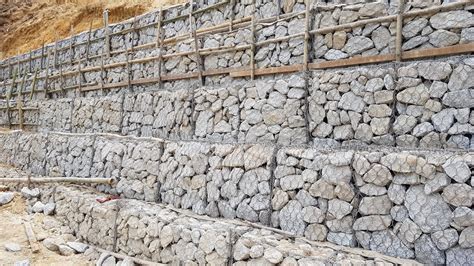 Gabion Retaining Wall Construction