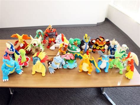 Pokemon Center's Fully Evolved Starter Plushies Up For Pre-Order | NintendoSoup