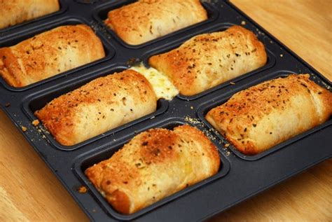 Mini Pepperoni Loaves | Pampered chef recipes, Recipes, Pampered chef brownie pan recipes