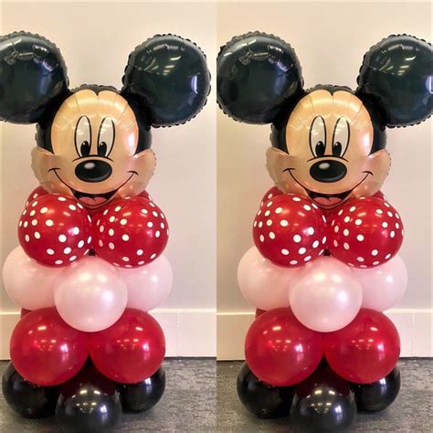 Mickey Mouse Birthday Decoration DIY Kit. Balloon Column Kit - Etsy ...