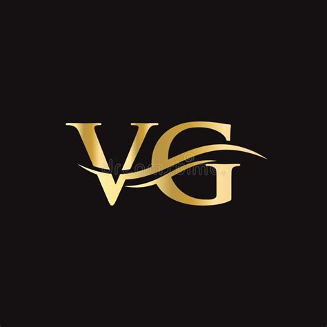 Creative VG Letter with Luxury Concept. Modern VG Logo Design for Business and Company Identity ...