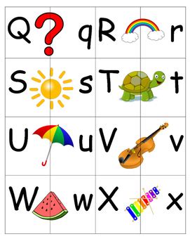 Alphabet Matching Cards by Lauren Stein | Teachers Pay Teachers