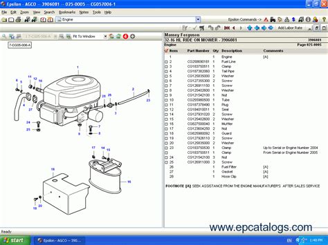 Massey Ferguson Europe Spare Parts Catalog Download