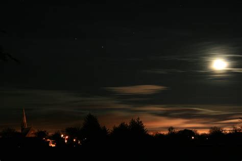 Church moon view, stars, moon, church, night, HD wallpaper | Peakpx