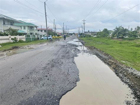 Urgent rehab of Ogle airport access road needed - Nascimento - Stabroek News