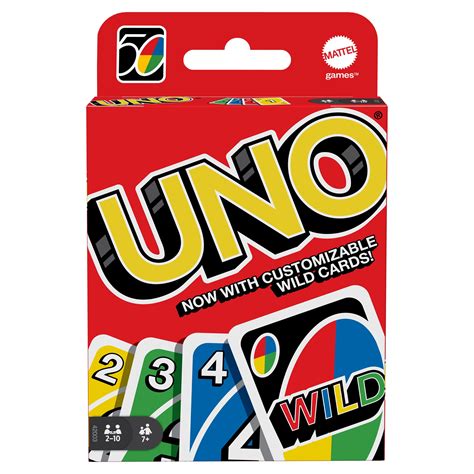 UNO Card Game for Kids, Adults & Game Night, Original Game of Matching ...