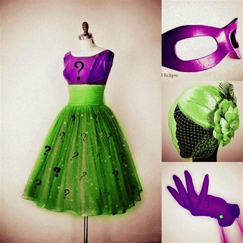 50's Female Riddler Costume Idea by MadRain92 on DeviantArt