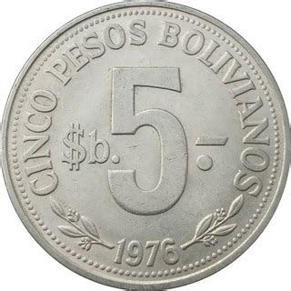 5 Pesos Bolivianos - Bolivia – Numista