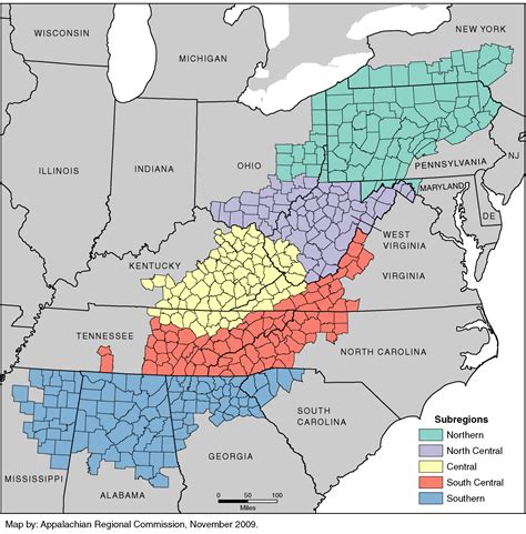 About the Appalachian Region - Appalachian Regional Commission