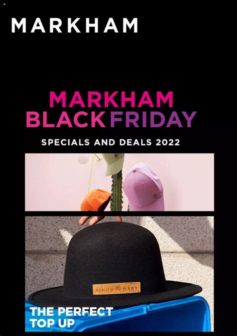 Markham Black Friday Sale 2023