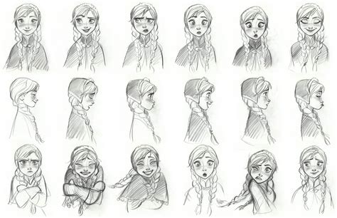 Elsa Model Sheet Disney Concept Art Character Design Illustration | My ...