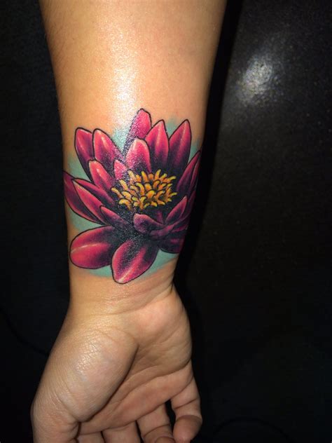 Flower Cover Up Tattoos On Wrist