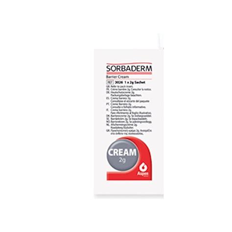 Buy Sorbaderm No -Sting Barrier Cream 2g x 20 Sachets Online at desertcart INDIA