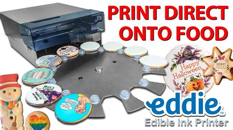 EDDIE - world's only EDIBLE INK desktop printer - YouTube