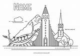 Coloring page No3450  City Landscape Iceland Viking sketch template