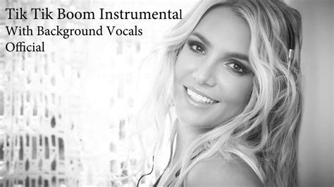 Tik Tik Boom Official Instrumental + BGV Vocals - Britney Spears - YouTube