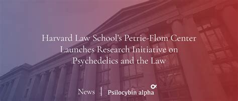 Harvard Law School’s Petrie-Flom Center Launches Research Initiative on Psychedelics and the Law ...