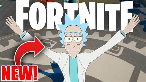 NEW Rick Sanchez Skin in FORTNITE (All Rick and Morty Skins & How to get it) 4K60FPS - YouTube